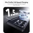 Samsung Galaxy S26 Ultra Tok - ESR Classic Hybrid Magnetic - Átlátszó-Fekete