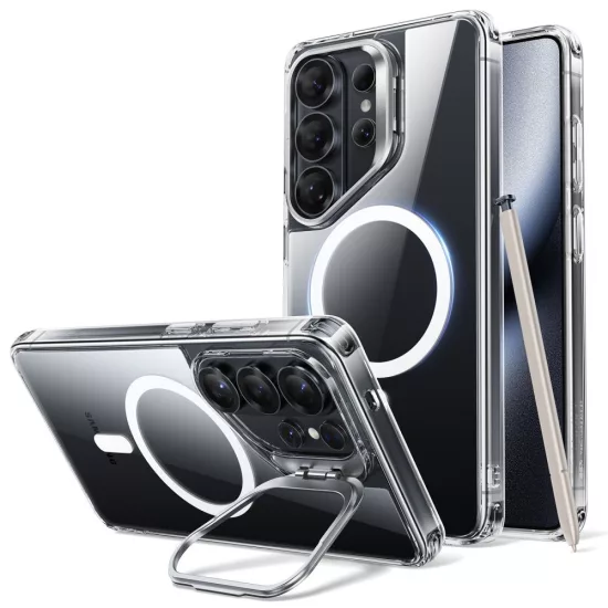 Samsung Galaxy S26 Ultra Tok - ESR Classic Hybrid Kickstand Magnetic - Átlátszó