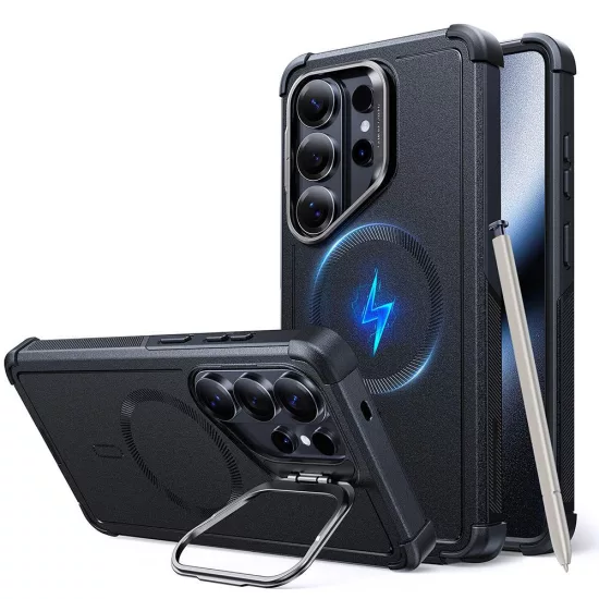 Samsung Galaxy S26 Ultra Tok - ESR Cyber Tough Magnetic - Fekete