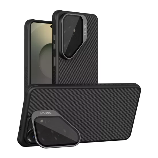 Samsung Galaxy S26 Ultra Tok - Nillkin CarboProp Magnetic - Fekete