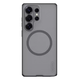   Samsung Galaxy S26 Ultra Tok - Nillkin Super Frosted Shield Pro Magnetic - Áttetsző-Fekete
