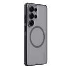 Samsung Galaxy S26 Ultra Tok - Nillkin Super Frosted Shield Pro Magnetic - Áttetsző-Fekete