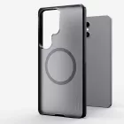 Samsung Galaxy S26 Ultra Tok - Nillkin Super Frosted Shield Pro Magnetic - Áttetsző-Fekete