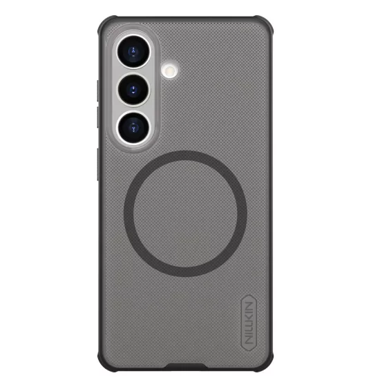 Samsung Galaxy S26 Tok - Nillkin Super Frosted Shield Pro Magnetic - Áttetsző-Fekete