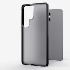 Samsung Galaxy S26 Tok - Nillkin Super Frosted Shield Pro Magnetic - Áttetsző-Fekete