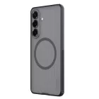 Samsung Galaxy S26 Plus Tok - Nillkin Super Frosted Shield Pro Magnetic - Áttetsző-Fekete