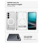 Samsung Galaxy S26 Tok - Spigen Ultra Hybrid S MagFit - Átlátszó-Fehér