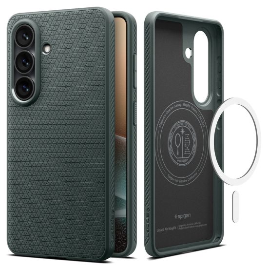 Samsung Galaxy S26 Plus Tok - Spigen Liquid Air MagFit - Zöld
