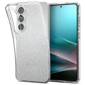   Samsung Galaxy S26 Plus Tok - Spigen Liquid Crystal - Átlátszó-Ezüst