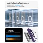 Samsung Galaxy S26 Plus Tok - Spigen Ultra Hybrid MagFit - Átlátszó-Lila