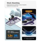 Samsung Galaxy S26 Plus Tok - Spigen Ultra Hybrid MagFit - Átlátszó-Lila