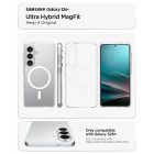 Samsung Galaxy S26 Plus Tok - Spigen Ultra Hybrid MagFit - Átlátszó-Fekete