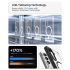 Samsung Galaxy S26 Plus Tok - Spigen Ultra Hybrid MagFit - Átlátszó-Fekete