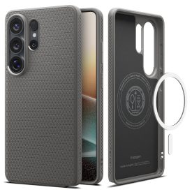   Samsung Galaxy S26 Ultra Tok - Spigen Liquid Air MagFit - Szürke