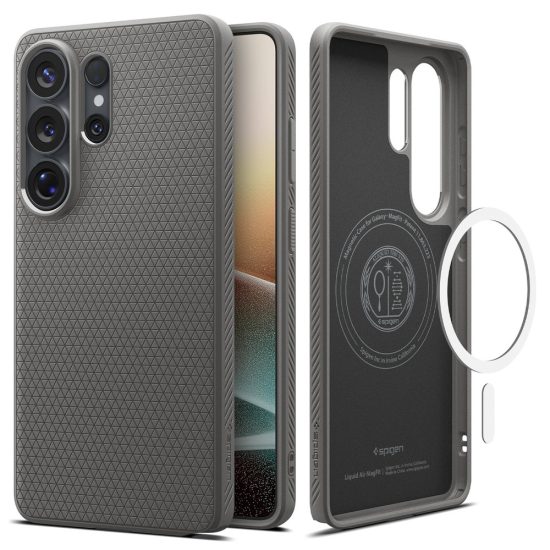 Samsung Galaxy S26 Ultra Tok - Spigen Liquid Air MagFit - Szürke