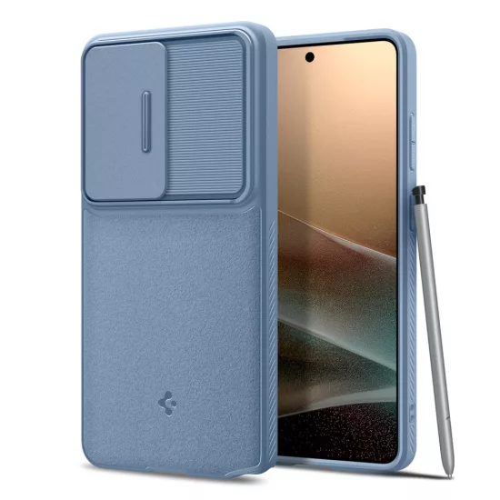 Samsung Galaxy S26 Ultra Tok - Spigen Optik Armor - Kék