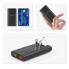 Choetech PD6011 GaN Hálózati Töltő PD 65W - USB-C + USB-A - Fekete