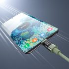 Choetech USB-C - USB-C Kábel - 1.2m PD 60W + Kijelző - Zöld