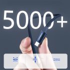 Choetech USB-C - USB-C Kábel - 1.2m PD 60W + Kijelző - Kék