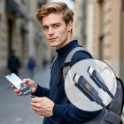 Choetech USB-C - USB-C Kábel - 1.2m PD 60W + Kijelző - Kék