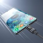 Choetech USB-C - USB-C Kábel - 1.2m PD 60W + Kijelző - Fekete