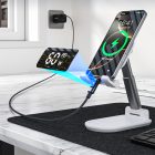 Choetech USB-C - USB-C Kábel - 1.2m PD 60W + Kijelző - Fekete