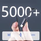 Choetech USB-C - USB-C Kábel - 1.2m PD 60W + Kijelző - Fekete