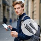 Choetech USB-C - USB-C Kábel - 1.2m PD 60W + Kijelző - Fekete