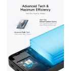 Cuktech 15 Air Power Bank 15000mAh 100W - Szürke