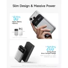 Cuktech 15 Air Power Bank 15000mAh 100W - Szürke