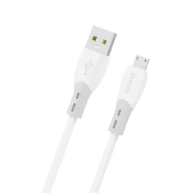 Dudao L25SM USB-A - Micro USB Kábel - 1m 3A - Fehér