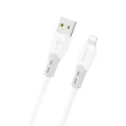 Dudao L25SL USB-A - Lightning Kábel - 1m 30W - Fehér