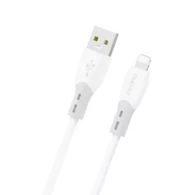 Dudao L25SL USB-A - Lightning Kábel - 1m 30W - Fehér