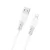Dudao L25SL USB-A - Lightning Kábel - 1m 30W - Fehér