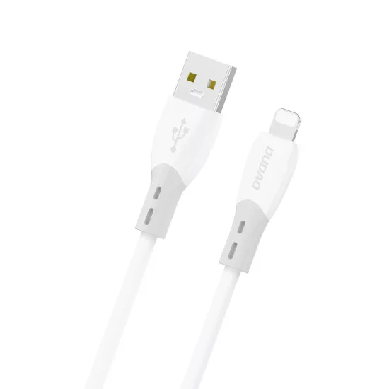 Dudao L25SL USB-A - Lightning Kábel - 1m 30W - Fehér