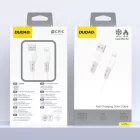 Dudao L25SL USB-A - Lightning Kábel - 1m 30W - Fehér
