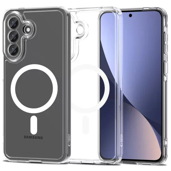 Samsung Galaxy A57 5G Tok - Tech-Protect FlexAir Hybrid MagSafe - Átlátszó