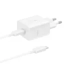 Samsung Hálózati Töltő 45W - USB-C + C-C Kábel - Fehér
