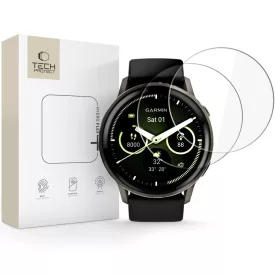   Garmin Venu 4 (45mm) Kijelzővédő Hidrogél Fólia - Tech-Protect Hydro Flex+ x 2 db