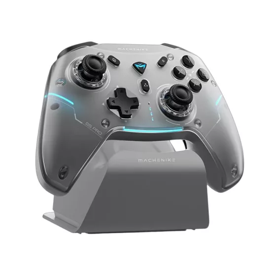 Machenike G5Pro Max Wireless Gamepad Kontroller Töltőállomással - Szürke