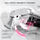 Machenike G5Pro Max Wireless Gamepad Kontroller Töltőállomással - Szürke