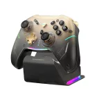 Machenike G5Pro Premium Edition Wireless Gamepad Kontroller Töltőállomással - Fekete-Arany