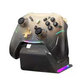   Machenike G5Pro Premium Edition Wireless Gamepad Kontroller Töltőállomással - Fekete-Arany