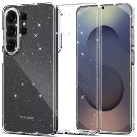   Samsung Galaxy S26 Ultra Tok - Tech-Protect FlexAir - Átlátszó-Csillogó