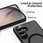 Samsung Galaxy S26 Tok - Tech-Protect MagMat MagSafe - Matt Fekete