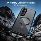 Samsung Galaxy S26 Plus Tok - Tech-Protect MagFlex MagSafe - Fekete