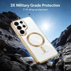Samsung Galaxy S26 Ultra Tok - Tech-Protect MagFlex MagSafe - Arany