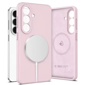   Samsung Galaxy S26 Tok - Tech-Protect Silicone MagSafe - Pink