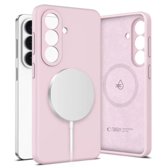 Samsung Galaxy S26 Tok - Tech-Protect Silicone MagSafe - Pink