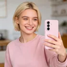 Samsung Galaxy S26 Tok - Tech-Protect Silicone MagSafe - Pink